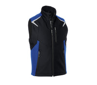 KÜBLER BODYFORCE Softshell Weste 7125 5375 schwarz/kbl.blau