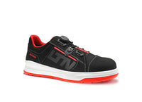 ELTEN ISAAK XXST BOA® black-red Low ESD S2 – Sicherheitshalbschuh