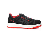 ELTEN ISAAK XXST BOA® black-red Low ESD S2 – Sicherheitshalbschuh