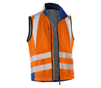 KÜBLER REFLECTIQ Weste PSA 2 7207 8340 warnorange/kbl.blau
