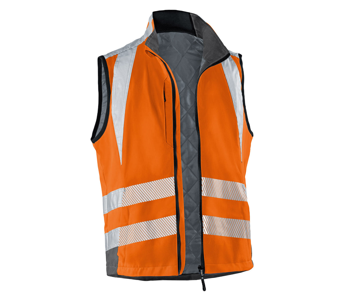 KÜBLER REFLECTIQ Weste PSA 2 7207 8340 warnorange/anthrazit