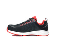 ELTEN LIVAS black-red Low ESD S1PL – Sicherheitshalbschuh