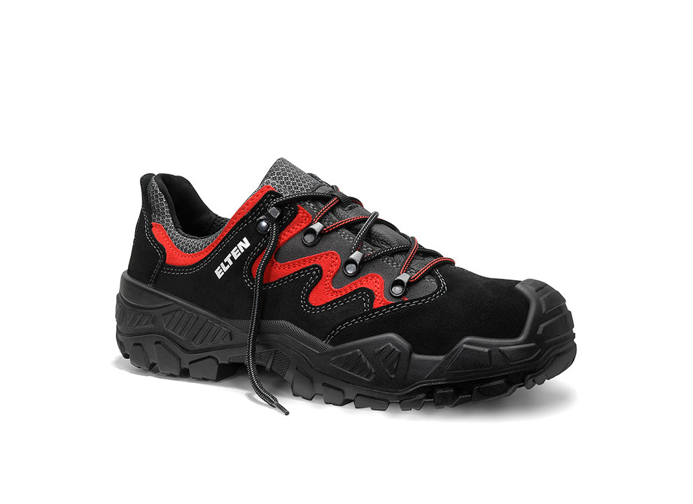 ELTEN MICK black-red Low ESD S2 – Sicherheitshalbschuh