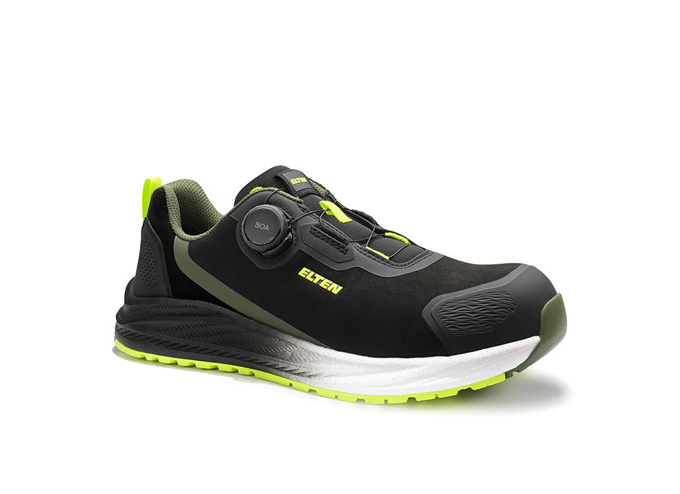 ELTEN LEEVI XXNF BOA® black-lime Low ESD S3S – Sicherheitshalbschuh