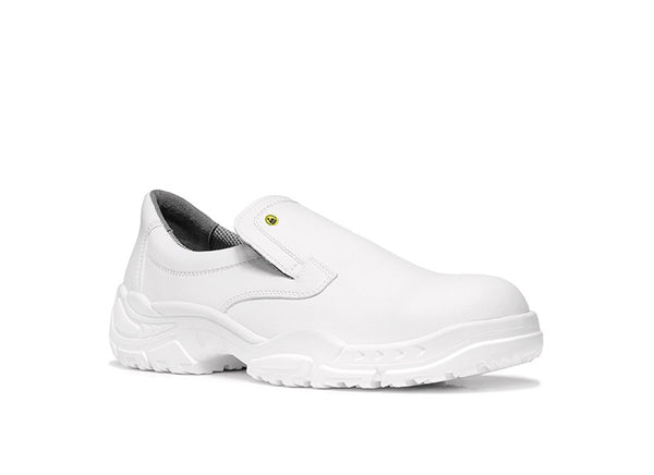 ELTEN WHITE Slipper Low ESD S2 – Sicherheitshalbschuh