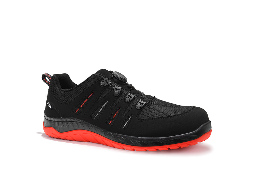 ELTEN MADDOX Compo BOA® black-red Low ESD S3S – Sicherheitshalbschuh