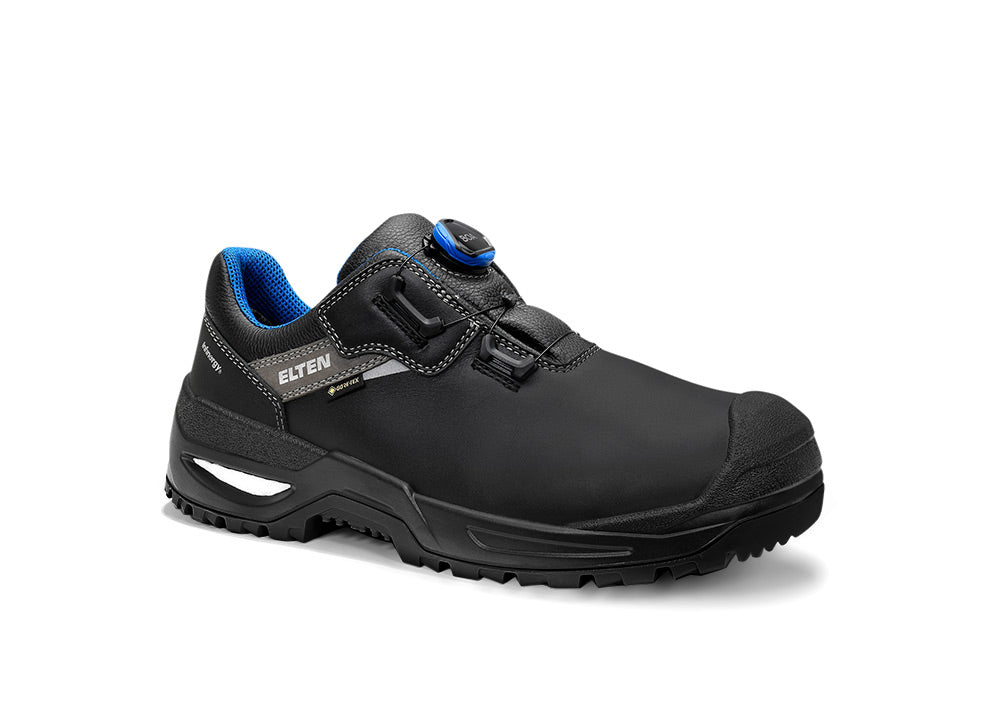 ELTEN STEFANO XXSG BOA® GTX® black-blue Low ESD S3S WR – Sicherheitshalbschuh
