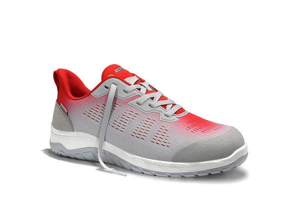 ELTEN LUAN grey-red Low ESD S1PS – Sicherheitshalbschuh