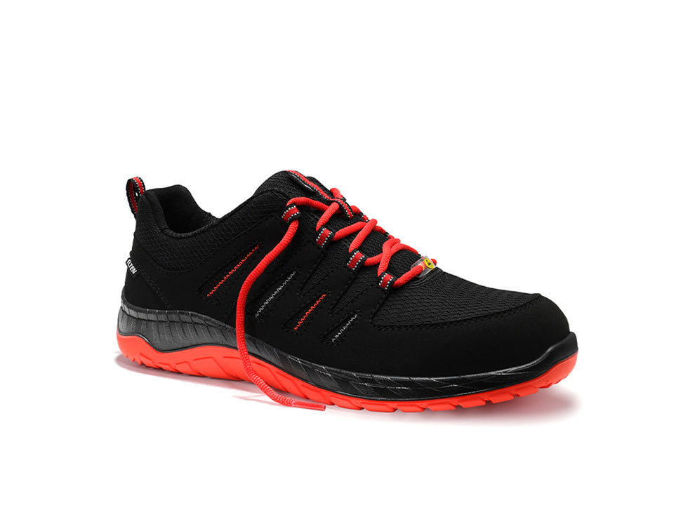 ELTEN MADDOX black-red Low ESD S3S – Sicherheitshalbschuh