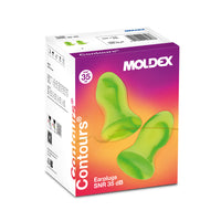 Moldex Einwegstöpsel Contours, ein Paar pro Polytütchen SNR 35 dB