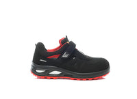 ELTEN HANNAH XXTL black-red Easy ESD S1PS – Damen-Sicherheitssandale