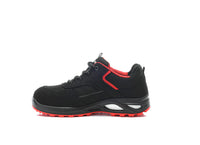 ELTEN HANNAH XXTL black-red Low ESD S3S – Damen-Sicherheitshalbschuh