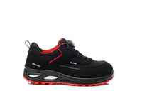ELTEN HANNAH XXTL BOA® black-red Low ESD S3S – Damen-Sicherheitshalbschuh