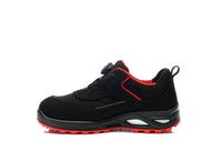 ELTEN HANNAH XXTL BOA® black-red Low ESD S3S – Damen-Sicherheitshalbschuh