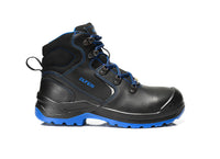 ELTEN LENA black-blue Mid ESD S3 – Damen-Sicherheitsschnürstiefel