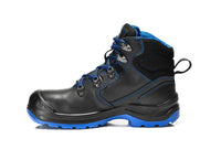 ELTEN LENA black-blue Mid ESD S3 – Damen-Sicherheitsschnürstiefel