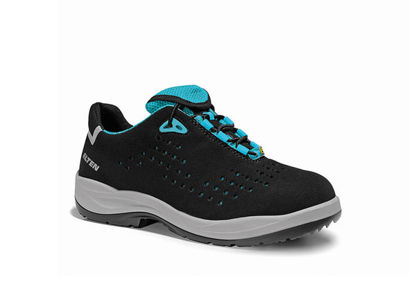 ELTEN IMPULSE Lady aqua Low ESD S1PS – Damen-Sicherheitshalbschuh