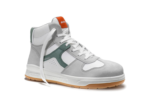 ELTEN ROSARIO XXST white-green Mid ESD S1PS – Sicherheitsschnürstiefel