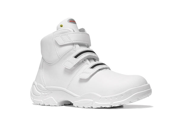 ELTEN WHITE Strap Mid ESD S3S – Sicherheitsstiefel