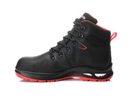 ELTEN NOLAN XXG GTX® black-red Mid ESD S3S WR – Sicherheitsschnürstiefel