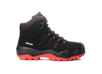 ELTEN QUENTIN black-red Mid ESD S3S – Sicherheitsschnürstiefel