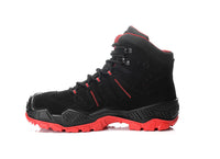 ELTEN QUENTIN black-red Mid ESD S3S – Sicherheitsschnürstiefel