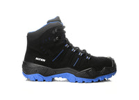 ELTEN QUENTIN black-blue Mid ESD S3S – Sicherheitsschnürstiefel