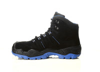 ELTEN QUENTIN black-blue Mid ESD S3S – Sicherheitsschnürstiefel