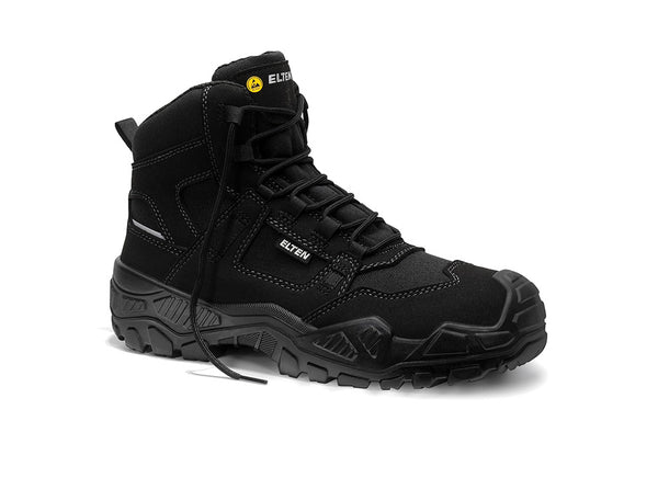 ELTEN MIKE black Mid ESD S3S – Sicherheitsschnürstiefel