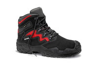 ELTEN MICK GTX® black-red Mid ESD S3S WR – Sicherheitsschnürstiefel