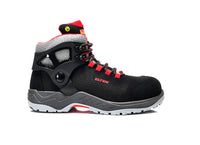 ELTEN ARTURO black-red Mid ESD S3S – Sicherheitsschnürstiefel