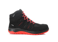 ELTEN MADDOX Compo black-red Mid ESD S3S – Sicherheitsschnürstiefel