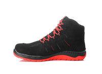 ELTEN MADDOX Compo black-red Mid ESD S3S – Sicherheitsschnürstiefel