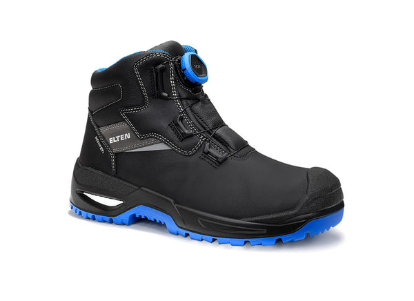 ELTEN STEFANO XXSG BOA® black-blue Mid ESD S3S – Sicherheitsstiefel