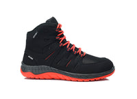 ELTEN MADDOX black-red Mid ESD S3S – Sicherheitsschnürstiefel