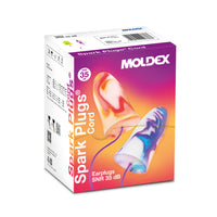 Moldex Einwegstöpsel Spark Plugs Cord, ein Paar im Polytütchen SNR 35 dB