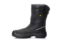 ELTEN GAVIN black High ESD S3S – Sicherheitsschlupfstiefel (Form C)