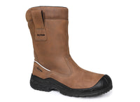ELTEN GAVIN brown High ESD S3S – Sicherheitsschlupfstiefel (Form C)