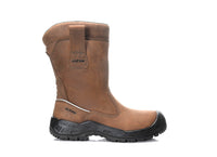 ELTEN GAVIN brown High ESD S3S – Sicherheitsschlupfstiefel (Form C)