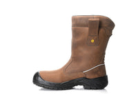 ELTEN GAVIN brown High ESD S3S – Sicherheitsschlupfstiefel (Form C)