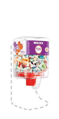 Moldex Einwegstöpsel Spark Plugs in PlugStation, klein SNR 35 dB