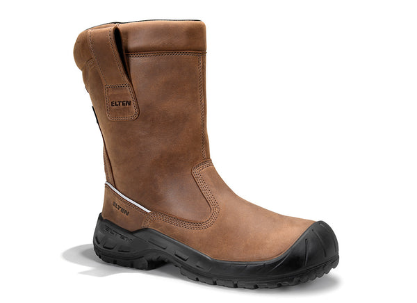 ELTEN GAVIN GTX® brown High ESD S3S WR – Sicherheitsschlupfstiefel (Form C)