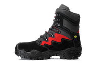 ELTEN MICK black-red High ESD S3S – Sicherheitsschnürstiefel (Form C)