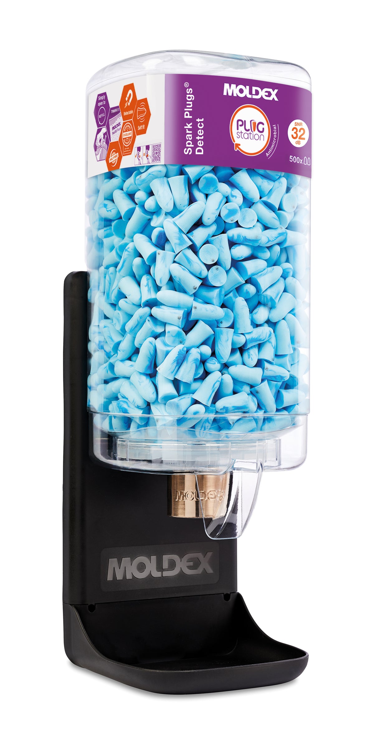 Moldex Ohrstöpsel Spark Plugs Detect Antibakteriell PS 500 Paar