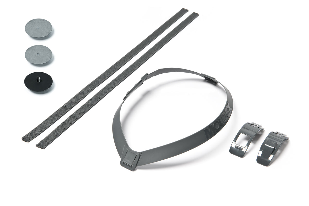 Moldex Ersatzteilset: 1xKopfband + 1xAusatemventil + 2x Einatemventile,  Serie 7000