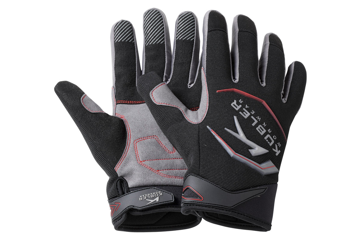 Arbeitshandschuhe 8001 9414 schwarz/mittelgrau