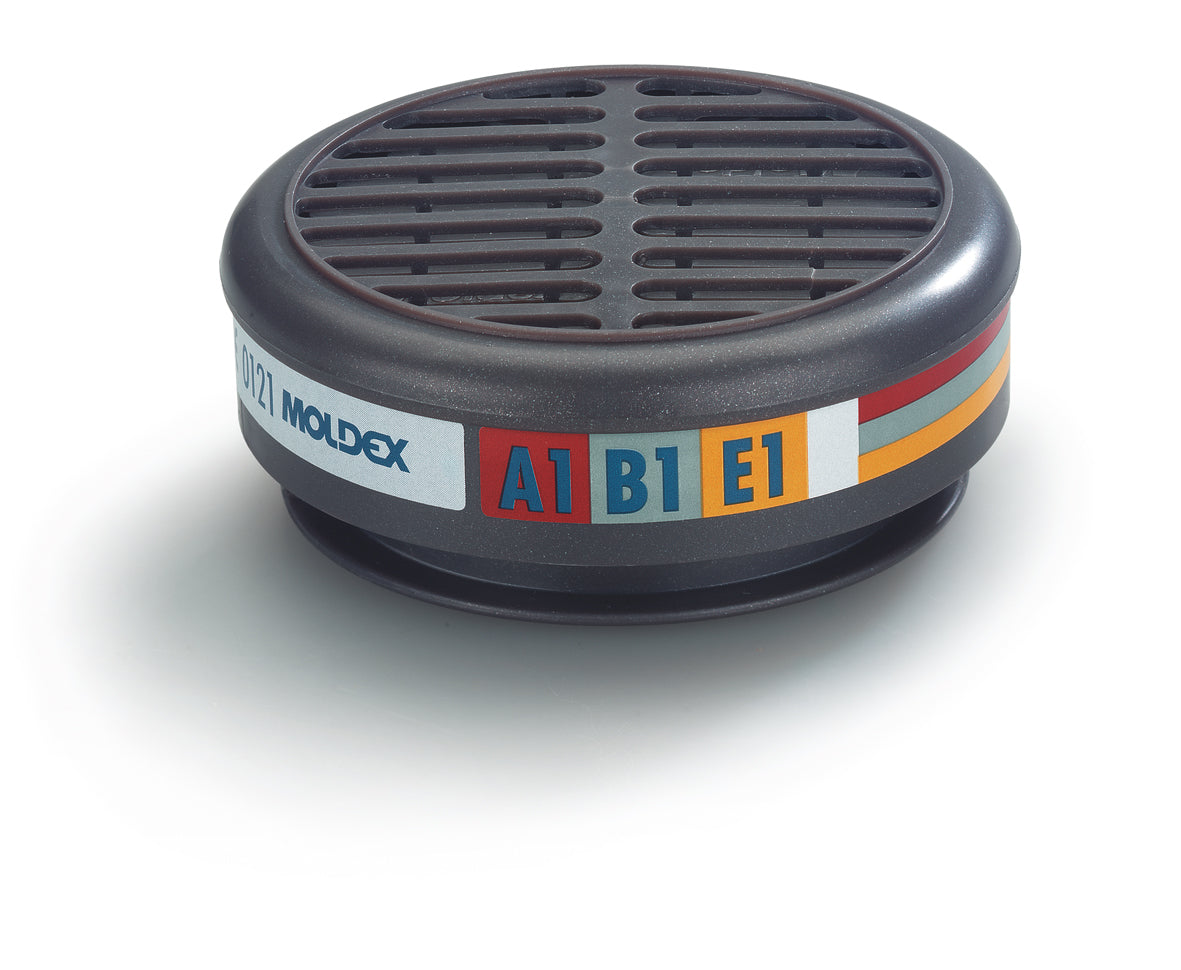 Moldex Gasfilter ABE1, Serie 8000, organische Gase, anorganische Gase, Saure Gase