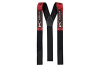 KÜBLER FOREST Hosenträger 8750 9123 rot/schwarz