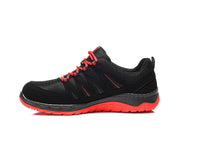 ELTEN MADDOX black-red Low ESD O2 – Berufshalbschuh