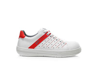 ELTEN NORRIS white-red Low ESD O1 – Berufshalbschuh